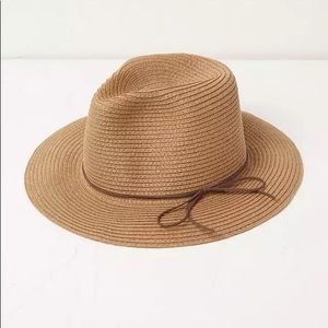 Straw Fedora Hat